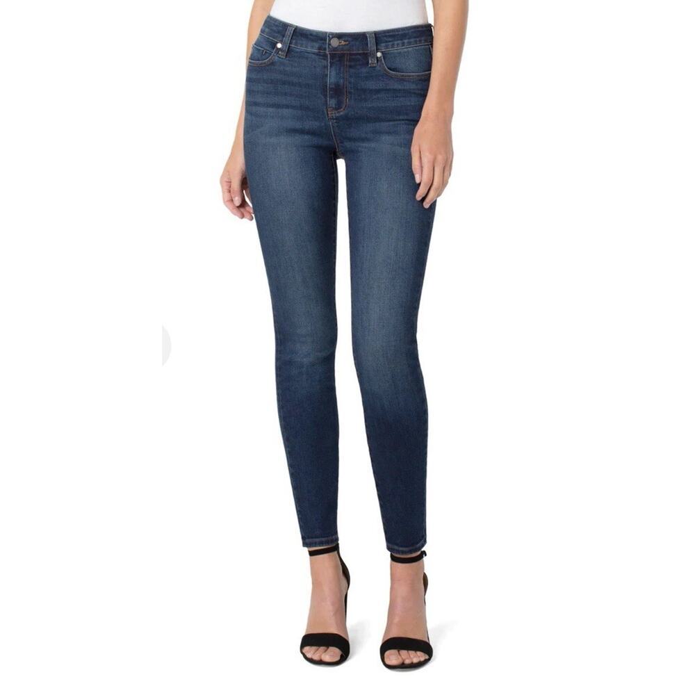NWT Liverpool Piper Hugger Skinny Blue Denim Jean Women’s Size 2 / 26